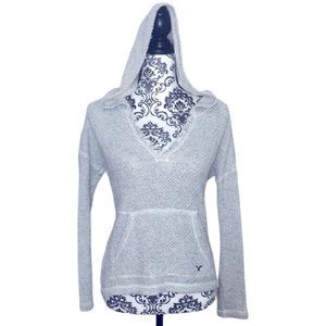 NWOT American Eagle White, Grey & Black Pullover